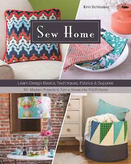 Sewing projects: pillows and fabric storage basket