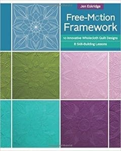 A book cover with different designs on it.
