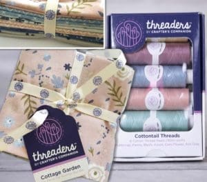A close up of some fabric and sewing supplies