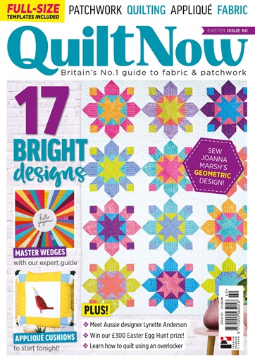 A magazine cover with different designs of flowers.
