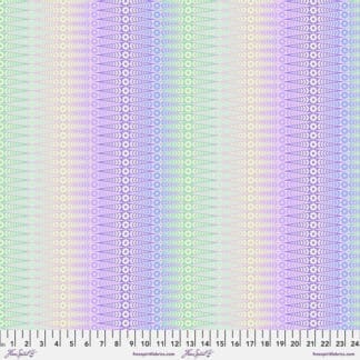 A purple and yellow pattern is shown.
