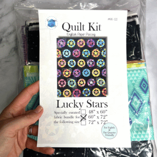 Lucky Stars fabric quilt kit