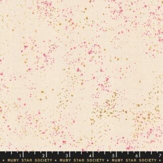 speckled neon pink metallic
