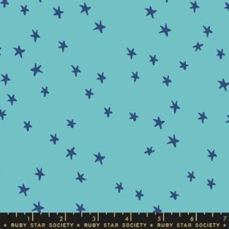 turquoise starry wide
